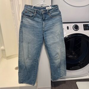 NWOT Zara Barrel jeans